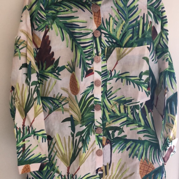 FARM RIO Toucan Paradise Romper - Picture 8 of 9